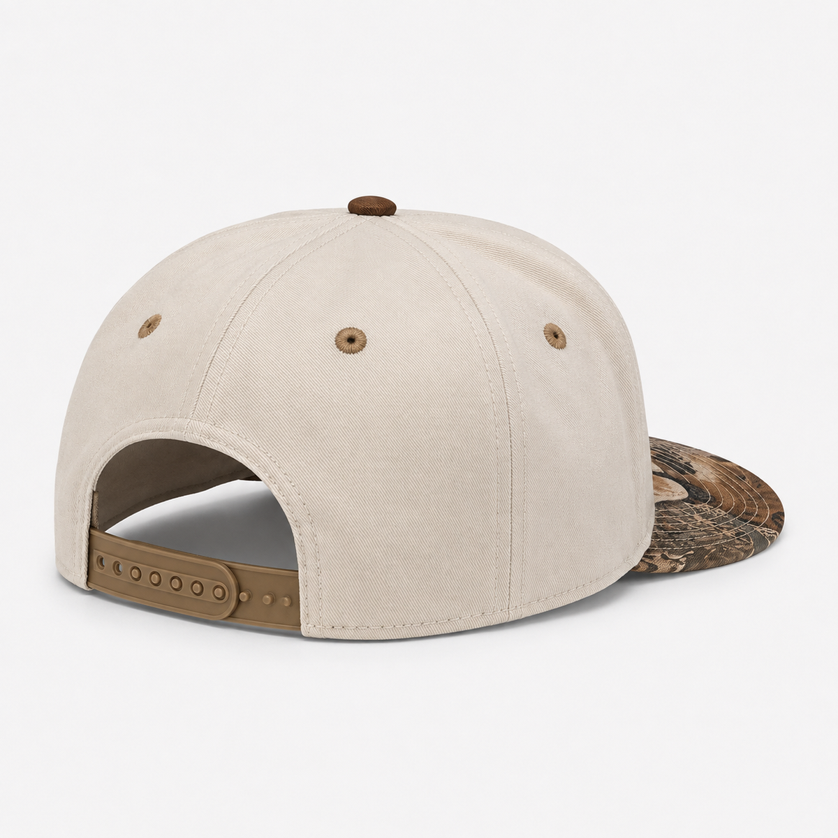 Conquer Hat- Camo/Cream