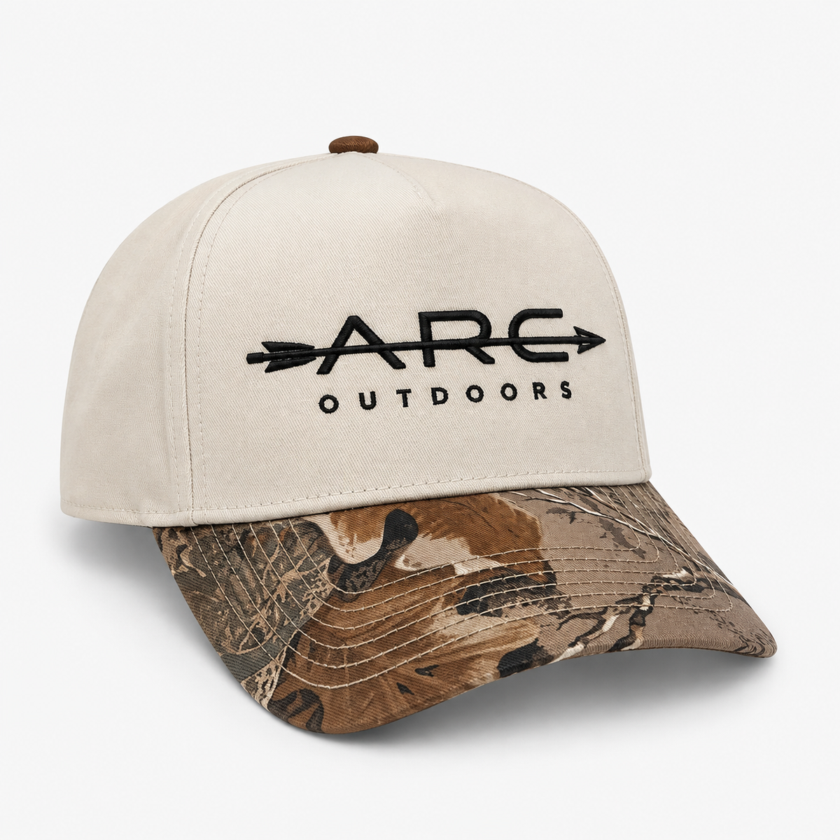 Conquer Hat- Camo/Cream